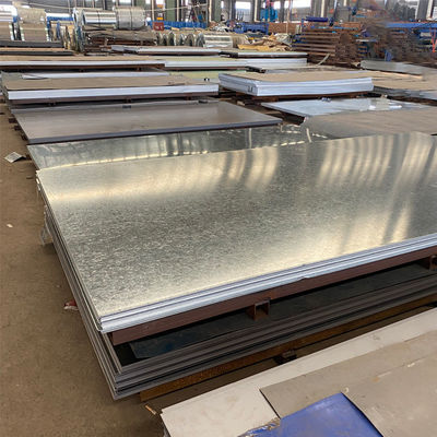 Q235 Pre Galvanised Steel Sheet 4x8 Zinc Coated GI Iron DX51D
