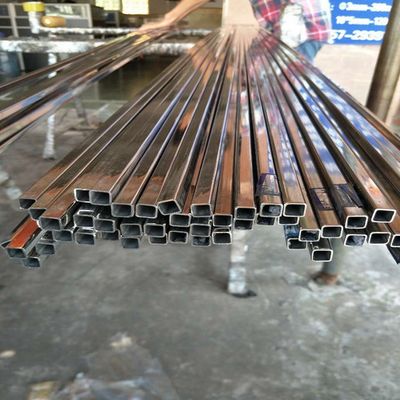 Ss316l SS Round Pipe Bright Annealed BA 8k Precision Stainless Tubing