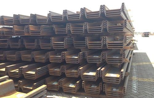 Tipo de la pila de hoja de acero de ASTM A328 Q345b - 2 pilas de hoja de acero laminadas en caliente Sy295/Sy390
