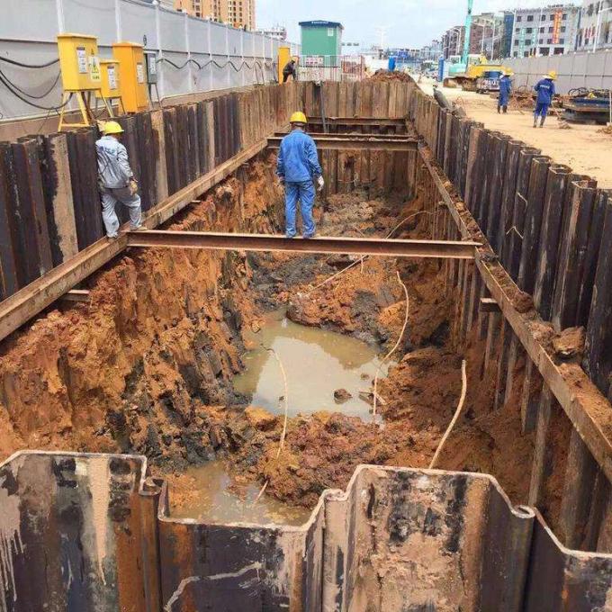 Pilas de hoja de acero laminadas en caliente de la U-forma de la pila de hoja de acero