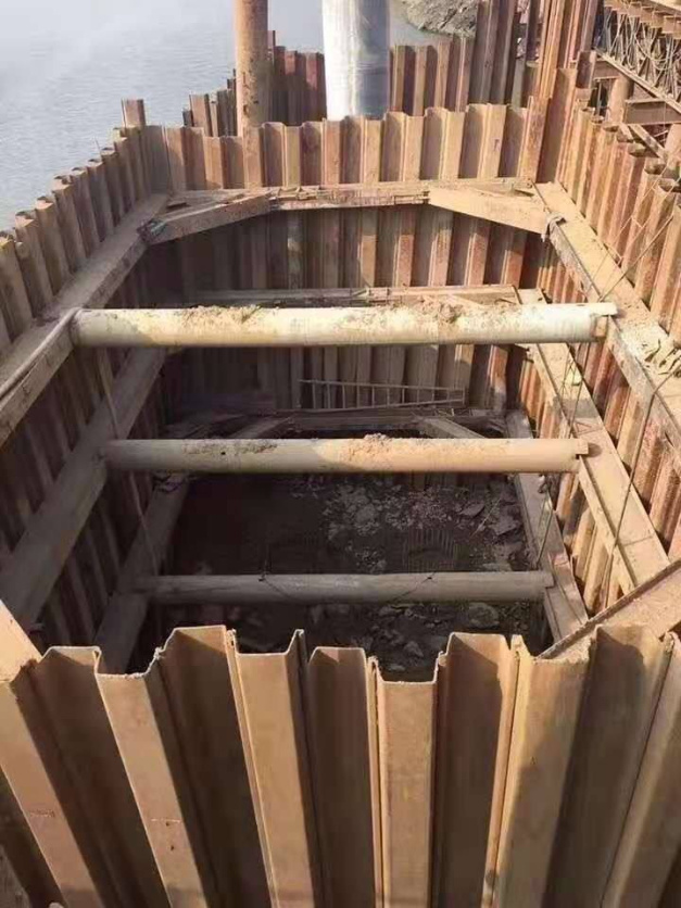 Pilas de hoja de acero laminadas en caliente de la U-forma de la pila de hoja de acero